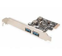 USB PCI Express Add-On card USB3.0, 2-port A/F, 1x LP bracket, NEC UPD720202