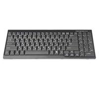 DIGITUS Teclado KVM - Recambio para DS-72210 / DS-72211 - Distribución rusa - Pieza de recambio o kit de actualización para consolas KVM LCD - Conexión específica para el dispositivo - Negro