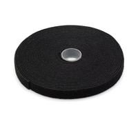 Hook-and-loop fastener tape fabric, 10m x 15mm x 2.6mm, on roll, bl