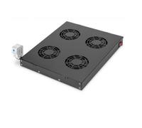 DIGITUS Ventilador de PC 4 ventiladores(48,3cm, 19 pulgadas) negro