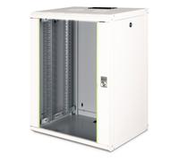 Digitus Unique 16HE Armario Rack para Pared, 820 x 600 x 450 mm, Gris, para Montaje en Rack