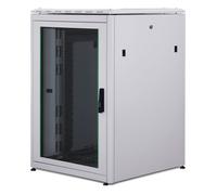 Digitus UNIQUE 22HE Netzwerkschrank 1164 x 800 x 800 mm grau - 19 Zoll Serverschrank Rack