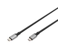 Digitus USB-C Cable - USB4 - 3m - 20 Gbps - Video 8K 30Hz, 4K 60Hz - 60W Power D