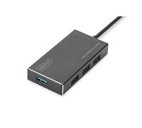 DIGITUS DA-70240 - Concentrador de cable DIGITUS USB 3,0 de 4 puertos, 100cm