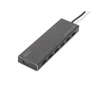 Digitus USB HUB - 7 Puertos - Super Speed USB 3.0 - 5 GBIT / S - Plug & Play -