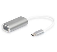 DIGITUS USB Type-C Graphics Adapter, USB Type-C to VGA, Full HD 75Hz, 1920x1080