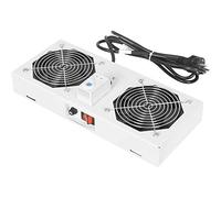 DIGITUS Ventilador de techo para armario de red de pared de 19 pulgadas