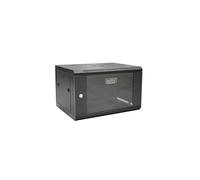 Digitus Wallmount Cabinet 6U, 600 x 450 mm, Negro RAL 9004