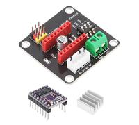 DiGiYes 42 placas de expansión de controlador de motor paso a paso para Arduino UNO R3 Ramps1.4, DRV8825 A4988 módulo de expansión de escudo de control de impresora 3D con controlador de motor paso a