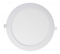 Downlight Iglux LS-102118-NB V2/ Circular/ Ø225 x 19mm/ Potencia 18W/ 1620 Lúmenes/ 4000ºK/ Blanco