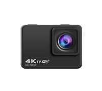 DIGNIFE Cámara de Acción, 4k cámara de Deportes al Aire Libre a Prueba de Agua Antideslizante WiFi Deportes Dv Cámara de Deportes de cámara de Casco(AT-Q37CR)