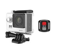 DIGNIFE Cámara de Acción, Original 2 0mp Cámara de acción WiFi, al Aire Libre 1080p 60fps 2.0 "Ultra HD 4K, Mini cámara de Casco, camión de Deportes Impermeables(Bianco)