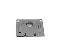 DIGNIFE Ferretería Marina, 1 escotilla de Cubierta de 56 x 76 mm Cuadrada de Acero Inoxidable 316, Montaje Empotrado, Cierre de Pulido de Espejo Alto, for Barco Deslizante