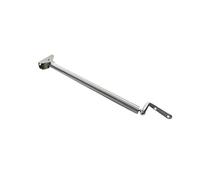 DIGNIFE Ferretería Marina, Barra de Montaje Superior de Acero Inoxidable for Soporte de escotilla de Muelle de Barco de Hardware Marino de 4 Pulgadas, Accesorios manuales for Barcos(260mm)