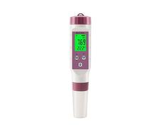 DIGNIFE Probador de Agua, Medidor de PH 7 en 1 Temp ORP EC TDS salinidad SG, Probador de Calidad del Agua de Diente Azul en línea, Control por aplicación for Beber Laboratorio y Acuario