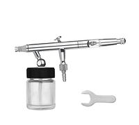 DIGNIFE Pulverizador de Pintura, 0.5mm 22cc Siphon Feed Doual-Action Airbush Kit Conjunto for el modelo Arte Craft Body Shoe Pintura Auto Paint Hobby Air Cepillo Clavo(Siphon Feed Kit)