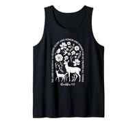 Digno es el Señor Revelación 4:11 Impresión inspiradora Camiseta sin Mangas