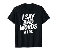 Digo Malas Palabras Mucho - Funny Goth Camiseta