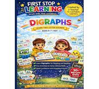 Digraphs: Learn two-letter sounds: Book 1 of the digraph series (First Stop Learning)