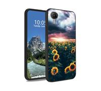 DIGTIALL Funda de TPU para Cricket Debut S2/AT&T Calypso 4, delgada, negra, suave, silicona, a prueba de golpes, antideslizante, funda protectora para mujeres y hombres, para Cricket Debut S2/AT&T