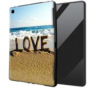 DIGTIALL Funda de TPU para iPad Mini 5 Generación 2019/Mini 4 3 2 1 7.9 pulgadas - Funda protectora ultrafina a prueba de golpes para iPad mini 5 4 3 2 1, Word Love On The Beach