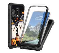 DIGTIALL Funda para Blu View 4 B135DL/Blu View 2 2023 de 6.1 pulgadas con protector de pantalla de vidrio templado, funda protectora de doble capa resistente a los golpes para Blu View 4, brujas