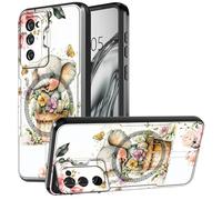 DIGTIALL Funda para Samsung Galaxy S20 FE de 6.5 pulgadas con soporte y funda para cámara para Galaxy S20 FE con doble capa resistente a prueba de golpes, elefante bebé en maceta