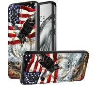 DIGTIALL Funda para Samsung Galaxy S20 FE de 6.5 pulgadas con soporte y funda para cámara para Galaxy S20 FE de doble capa, resistente a prueba de golpes, funda protectora para Samsung S20 FE, águila