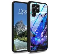 DIGTIALL Sharks - Funda de cristal templado para Samsung Galaxy S25 Ultra de 6.8 pulgadas, TPU suave, a la moda, para hombres y mujeres, a prueba de golpes, funda protectora para Samsung S25 Ultra