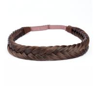 Diguan 4 hilos Fishtail Cabello sinttico Diadema trenzada Classic Classidy ancho trenzado trenzas elsticas estiramiento elstico accesorio de belle