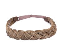 Diguan Cabello sinttico Diadema trenzada Classic Capacy Wide Broited trenzas elsticas estiramiento de cabello para mujeres accesorio de belleza de