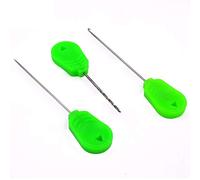 Diheohg 1 juego de herramientas de aguja de cebo al por mayor, juego de herramientas para pesca de carpa, aguja, aparejo, señuelo, kit de agujas (gancho + larguero + taladro)
