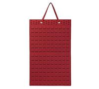 Diheohg 1 soporte plegable para pendientes colgantes para hasta 300 pares, para niñas y mujeres, color rojo