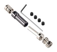 Diheohg 1 UCke Metal Trasero Centro Eje de transmisión Cvd Eje de Transmisión para 1:12 12428 12423 Rc Auto Curso Corto Sabía Offroad Titanium