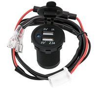 Diheohg 12 V Dual USB encendedor encendedor divisor cargador adaptador Storm