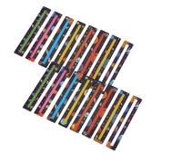 Diheohg 16 StüCk Sentido Lectura Rayas Conjunto de Tiras para Niños para Superar La Dislexia Marcadores De Colores (Estilo Popular)