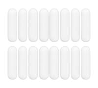Diheohg 16 unidades de PTFE magnético mezclador, varilla agitadora, barra de agitación magnética, placa de agitación (30 mm/1,18)