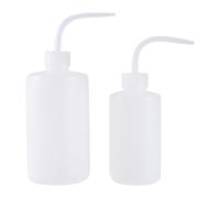 Diheohg 2 paquetes de plantas suculentas, botella de riego de plástico curva, botella de riego, 250 ml y 500 ml