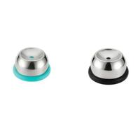 Diheohg 2 Piezas Cortador de Huevos Cocidos Huevos Cocidos, Separador de Huevos de Acero Inoxidable, Endurance, Panadería, Perforadora de Huevos, Separador de Huevos para el hogar, Cocina, Fácil de