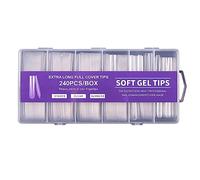 Diheohg 240 pegatinas de uñas superlargas ideales para bailar en festivales para hacerte más hermosa