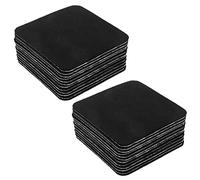 Diheohg 35 piezas cuadrado sublimación posavasos sublimación taza vacía mate posavasos de goma vacía para bricolaje en casa KüChe