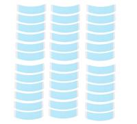 Diheohg 36 unidades/bolsa Super Strong Duo - Wig Double Tape Slitting Line Sided Adhesive Extension Hair Strips for Toupets/Lace Wig Easy Install Easy To Use