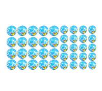 Diheohg 40 bolas de estrés Globe World Earth para el estrés, 3 bolas de estrés de 2,5 minibolas de espuma para adultos, adolescentes y ejercicios de dedos