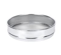 Diheohg Alto rendimiento jardín rompecabezas tamiz malla de agarre de suelo colador compost semillas contenedor jardinería herramienta -18 (1Mm)