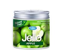Diheohg Ambientador para coche, 220 g, para coche, bálsamo desodorizante, fragancia de larga duración, aromaterapia, manzana