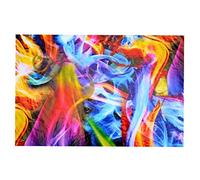 Diheohg Arco Iris Llamas Película Hidrográfica Transferencia Agua Impresión Película Hidro Buceo Película 50 Cm X 100 Cm