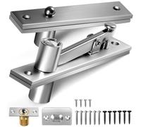 Diheohg Bisagras giratorias para puertas de madera con un máximo de 200 libras, bisagras giratorias para estanterías de oficina con puertas ocultas, puertas secretas