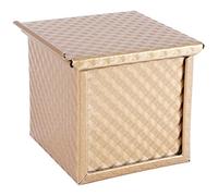 Diheohg Caja de pan antiadherente de acero al carbono para pan con tapa, para tostadas, sándwiches y pasteles
