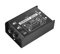 Diheohg Caja directa pasiva, caja de alimentación directa de un canal, aislador de audio de señal simétrica y desequilibrada