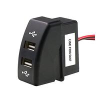 Diheohg Cargador USB dual para coche, 5 V, 2 tomas de corriente USB para camiones 95 XF XF 106 105 95